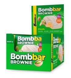 Печенье протеиновое глазированное &quot;Брауни с фисташкой&quot; BOMBBAR (50 г)