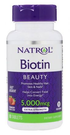 Natrol Biotin 5.000 мкг (90 таб)